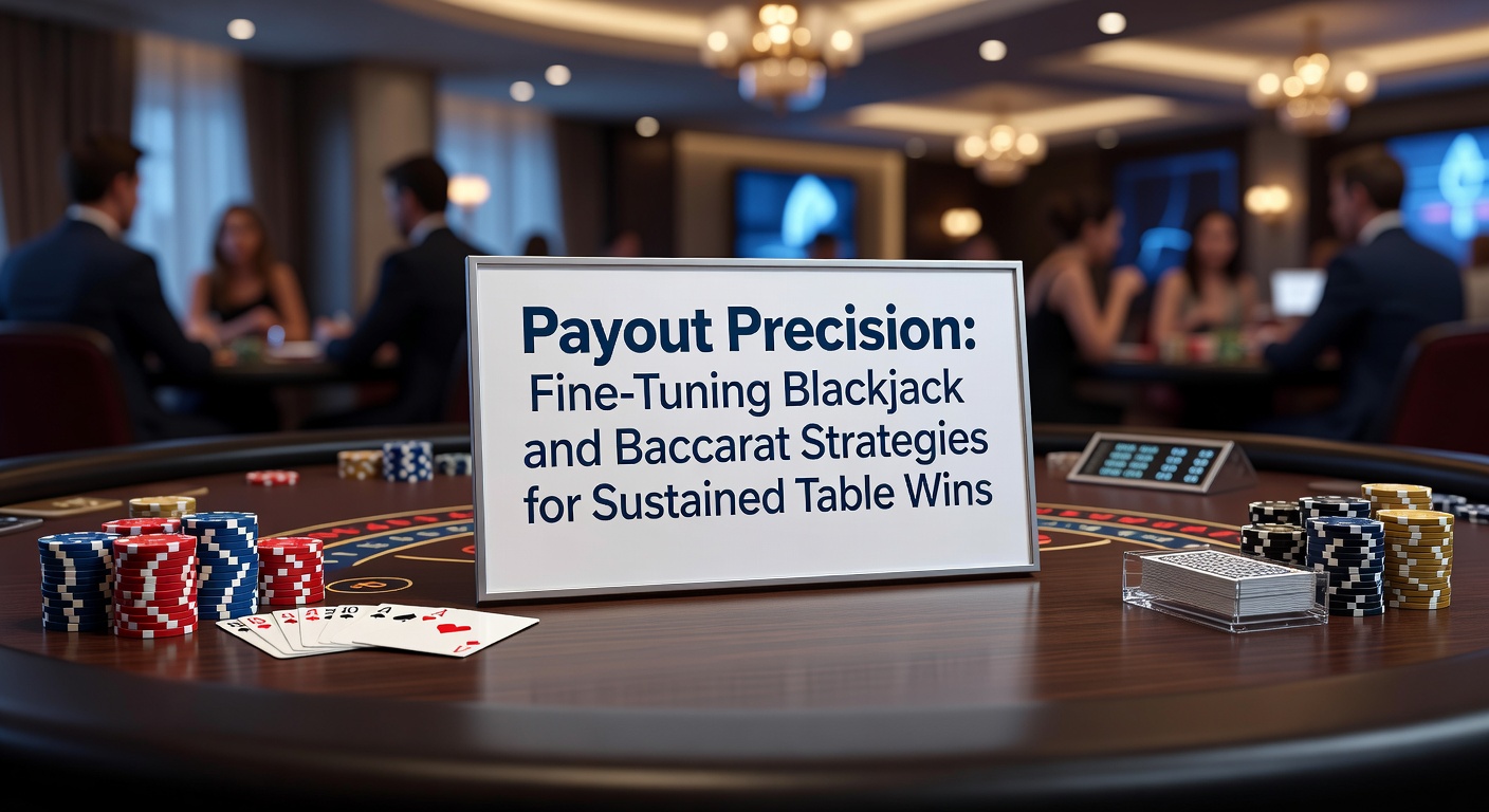 A close-up view of a blackjack table with cards and chips, highlighting strategic betting positions during a high-stakes game